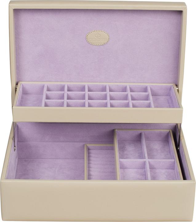 Windrose Schmuckkästchen Merino Moda - Charmbox - Beige