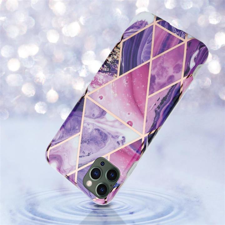 Image du produit Cadorabo Couverture IMD TPU Marbre coloré (Apple iPhone 12 Pro Max)