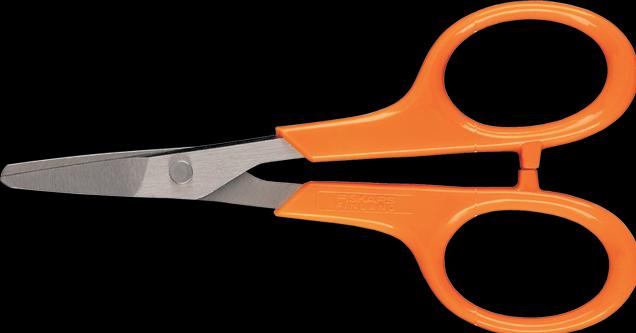 Actual product image Fiskars Manicure scissors, Rounded tips, Total length: 10 cm, Quality steel/plastic, Classic