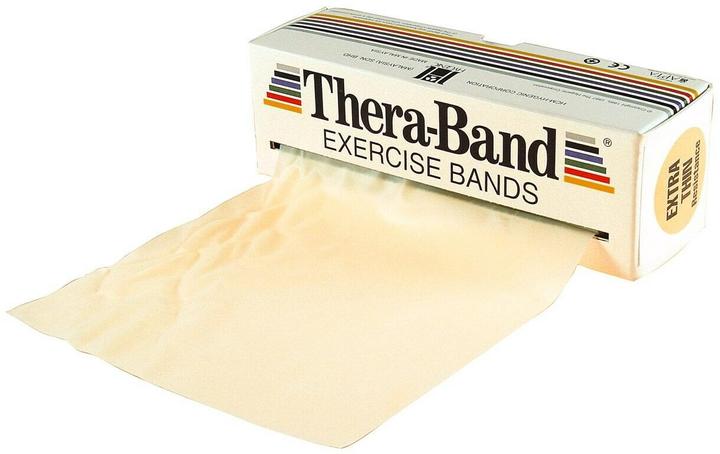 TheraBand Übungsband (5.50 m, Extra Leicht)