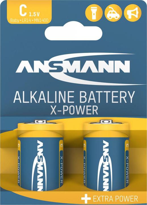 Image du produit Ansmann X-Power (2 pcs, C, 7500 mAh)