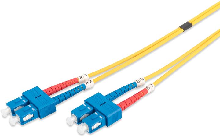 Digitus FO patch cable SC to SC OS2 singlemode 09/125 m duplex, length 1m (CAT6, 1 m)