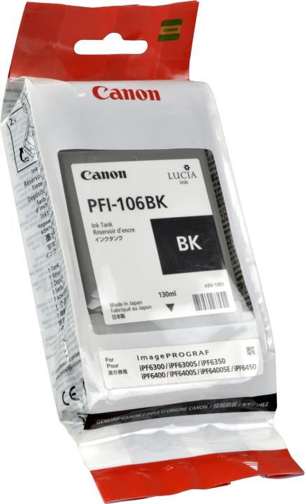 Produktbild Canon Pfi-106bk (BK)