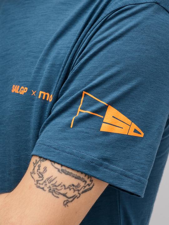 Actual product image Mover Plastic Free Sportswear SailGP x Mover Light Merino T-Shirt (XS)
