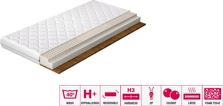 Produktbild ELTAP Mokka Microfibre (140 x 200 cm, Latexkern)