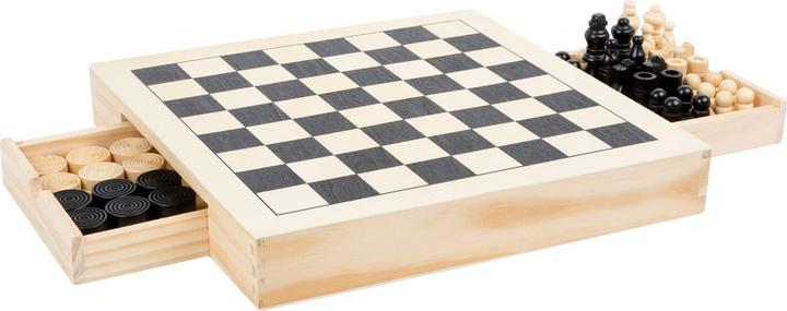 Produktbild small foot Schach, Dame, Mühle
