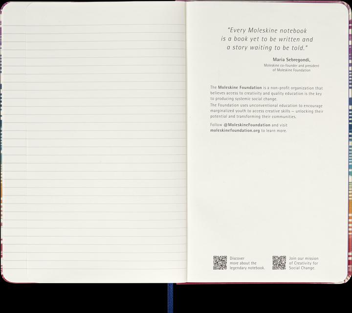 Nutritional values and ingredients Moleskine Notebook red (A5, Checked, Hardcover)