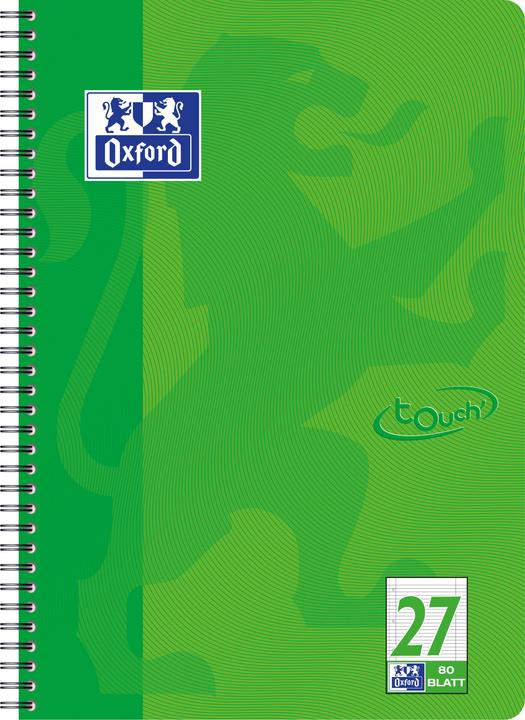 Produktbild Oxford TOUCH - Collegeblock (A4, Liniert, Weicher Einband)