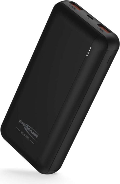 Produktbild Ansmann Powerbank 20.000 mAh PB320PD USB-C Ein/Ausg (20000 mAh, 20 W, 74 Wh)
