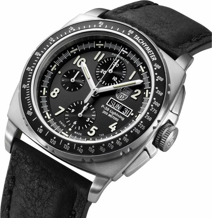 Image du produit Luminox P-38 Lightning Series (Montre analogique, Chronographe, 44 mm)