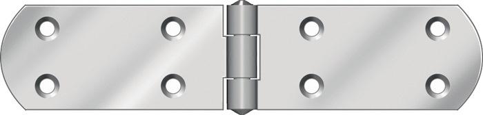 Hohage Kistenband B.offen200mm S.1,8mm STA blau chroma.FranzÃ¶sisch 20 (Kistenbänder, 20 Stk.)