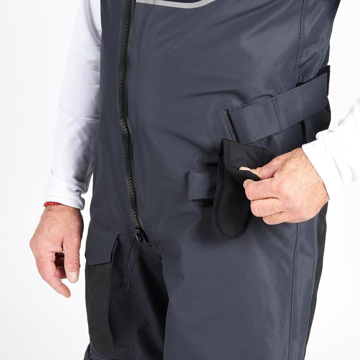 Image du produit Tribord Salopette de navigation homme/femme - Offshore Pro Series noir (XXL)