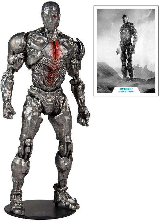 Image du produit McFarlane Action Figure Justice League : Cyborg (Helmet) 18 cm