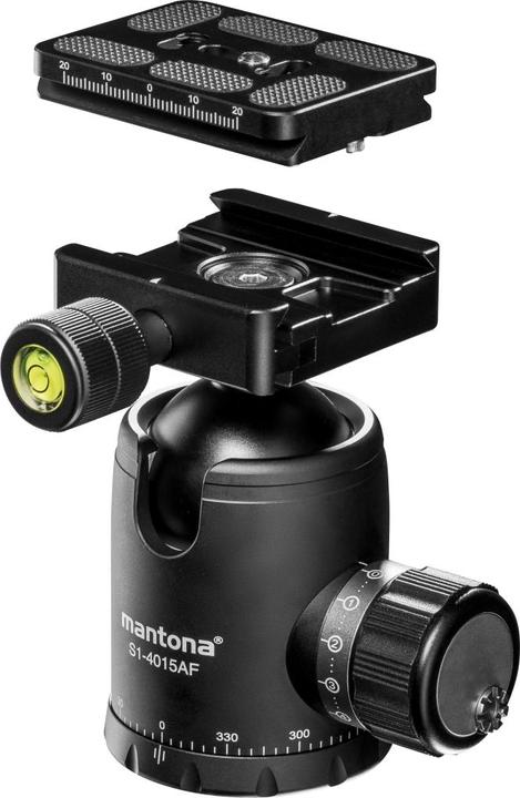 Actual product image mantona Fortress 40 ball head (S1-4015AF) (Spherical head)