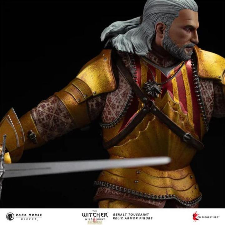 Produktbild Dark Horse The Witcher 3 statuette PVC Geralt Toussaint Relic Armor 20 cm