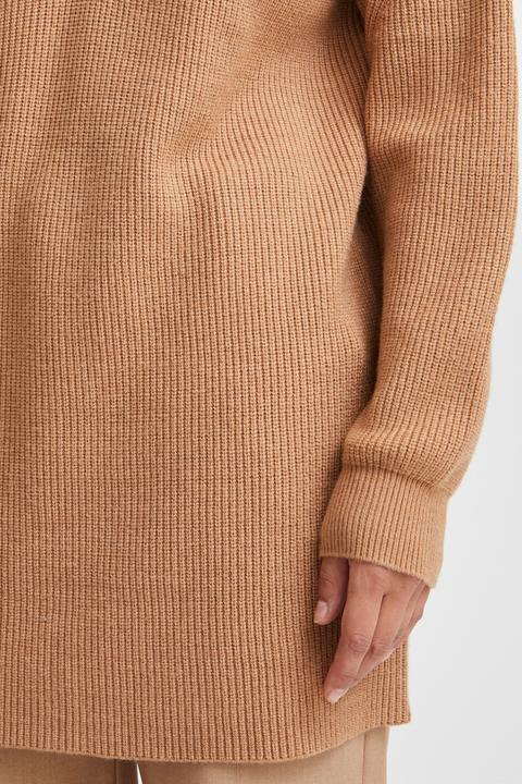 Actual product image B.young BYMILO HAFLZIP TUNIC - 20813523 (L)