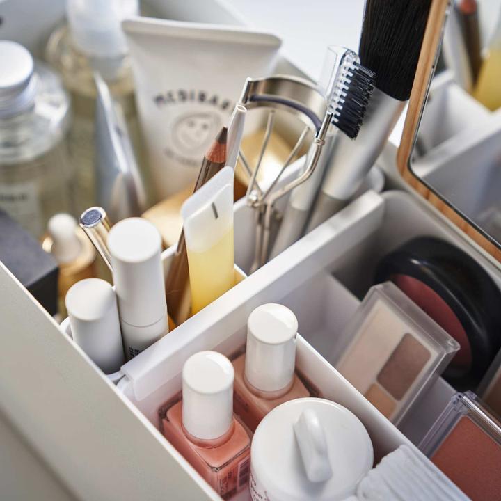 Actual product image Yamazaki Make-up box TOWER