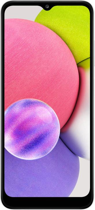 Samsung Galaxy A03s (32GB) EU white (32 GB, White, 6.50", Dual SIM, 13 Mpx, 4G)