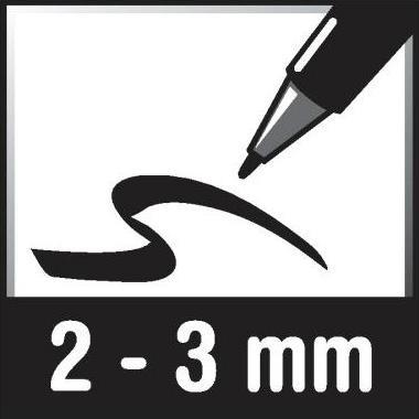 Image du produit Sigel Artverum Glasboard-Marker ( 2-3 mm) (Blanc, 3 mm, 2 x)
