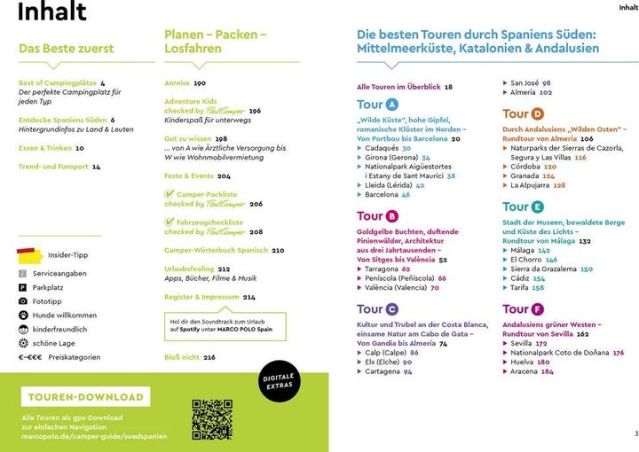 Produktbild Camper Guide Spanien: Mittelmeerküste, Katalonien & Andalusien (Deutsch, Jan Marot)