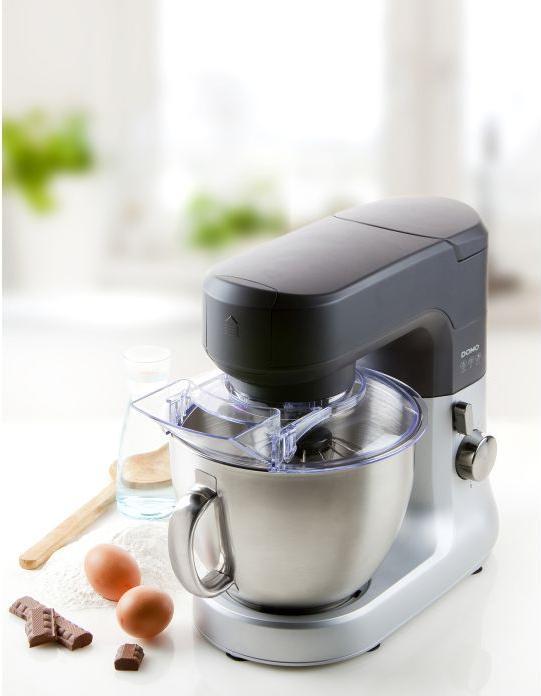 Image du produit Domo Robot de cuisine Kit complet Bol 4,5 litres DO9182KR Pétrin professionnel (1000 W)