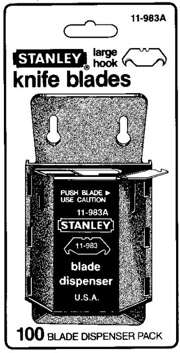 Produktbild Stanley Klinge Haken 1996N 5Stk (Ersatzklinge)