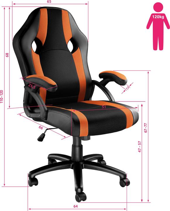 Produktbild tectake Bürostuhl Goodman
