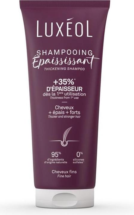 Luxéol Shampoo für mehr Volumen (200ml) (200 ml, Flüssiges Shampoo)