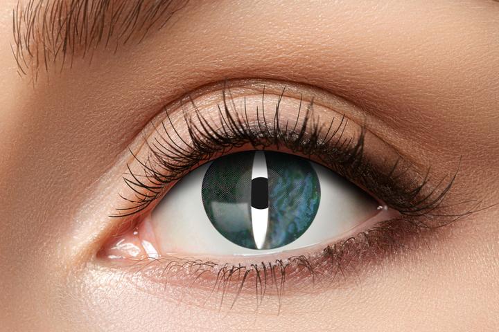 Produktbild Eyecatcher Kontaktlinsen Slit Eye (Schwarz)