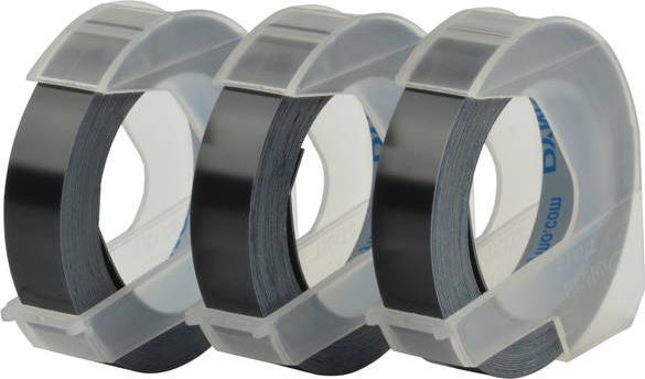 Actual product image Dymo Embossing tape 3D (0.90 cm, Black)