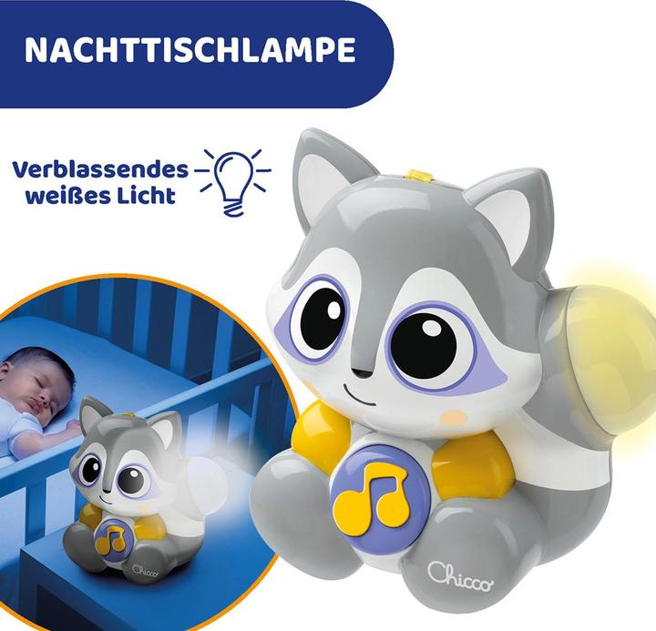 Actual product image Chicco Smoky the raccoon