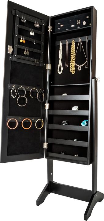 Actual product image tectake Schmuckschrank mit Spiegel