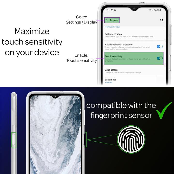Produktbild Nalia Klare 360 Grad Hülle (Samsung Galaxy A13)