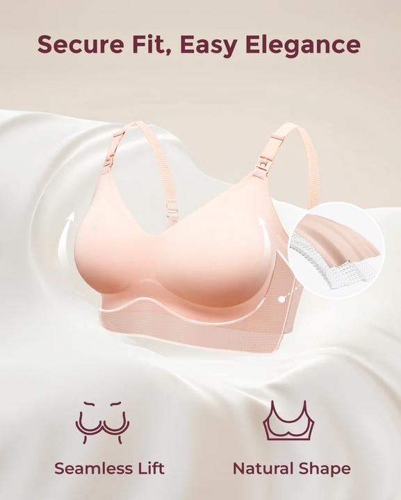 Actual product image Momcozy Nursing Bra Beige L (L)