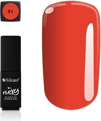 Produktbild Silcare Flexy Hybrid Gel Hybrid Lacquer 91 (91, Gel-Effekt Nagellack)