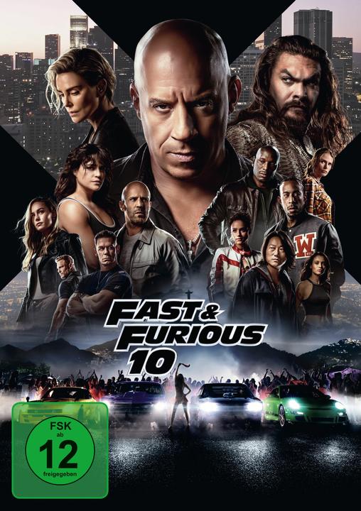 Immagine prodotto FAST & FURIOUS 10 DVD (Vin Diesel, Tirarese Gibson, Michelle Rodriguez, Louis Leterrier, Giovanni Cena, Giasone Statham, Charlize Theron, Birraio Jordana, Nathalie Emmanuel, Tedesco)