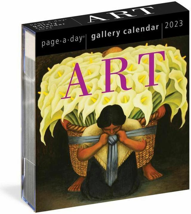 Actual product image Art Page-A-Day Gallery Calendar 2023 (English)