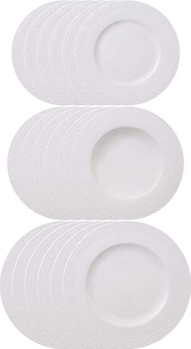 Produktbild Villeroy & Boch White Pearl Teller-Set (6 Stück)
