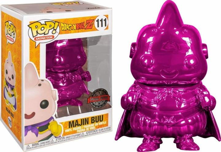 Immagine prodotto Funko POP! Animazione Dragon Ball Z Majin Bu Chrome Edizione Rosa Limitata