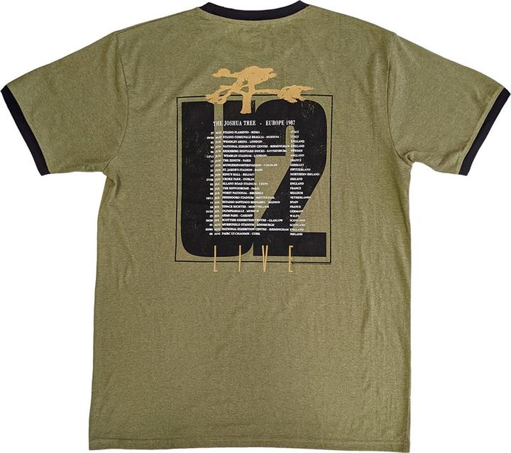 Produktbild U2 Joshua Tree Europe 1987 TShirt (S)