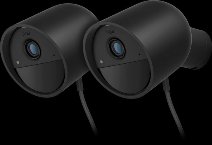 Image du produit Philips Caméra de sécurité filaire Hue Secure Noir 2 pièces