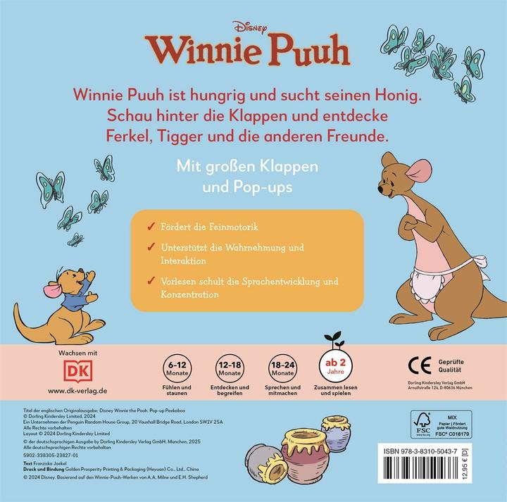 Produktbild Mein Pop-up-Buch zum Staunen. Disney Winnie Puuh (Deutsch)