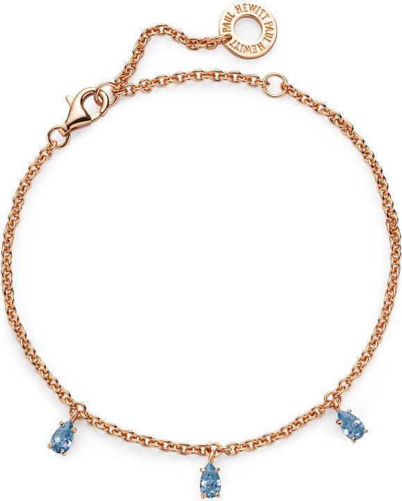 Produktbild Paul Hewitt Sterling Armkette Tear Drop Roségold (20.50 cm, 925er Silber)
