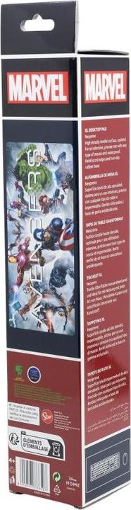 Actual product image Tinisu Avengers Marvel gaming desk pad PC laptop desktop mouse pad XXL (XXL)