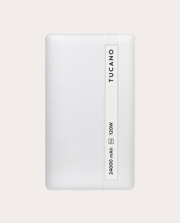 Actual product image Tucano Power bank for laptop, 24000 mAh, White (24000 mAh, 120 W)