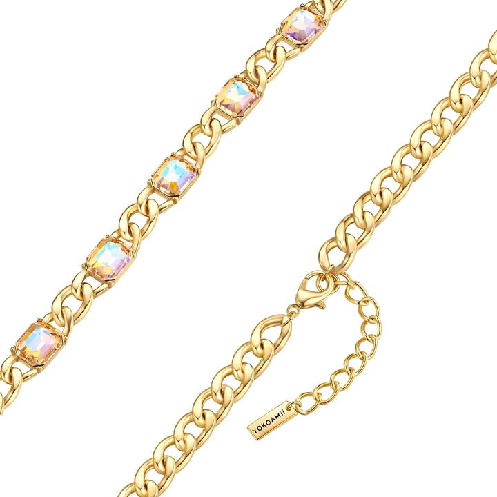 Image du produit Yokoamii Collier femme laiton - 36420 (Laiton)