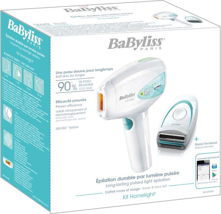Actual product image BaByliss IPL set Homelight 300