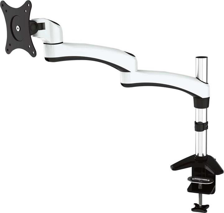 Image du produit Jenimage ME130TK Support de bureau - 1 moniteur Inclinaison de -90 à +45 degrés Rotation de 180 degrés (Tables, 27")