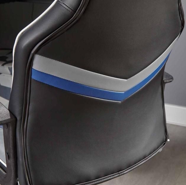 Produktbild X Rocker Gaming Stuhl Saturn Kinder /grau/blau