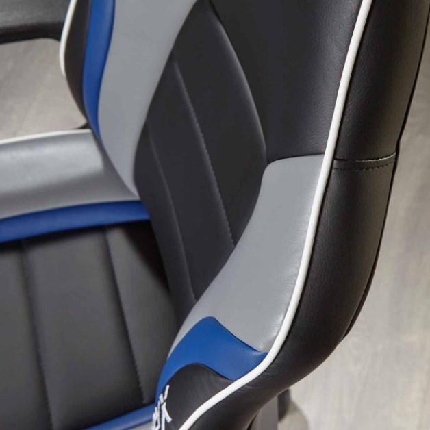 Produktbild X Rocker Gaming Stuhl Saturn Kinder /grau/blau